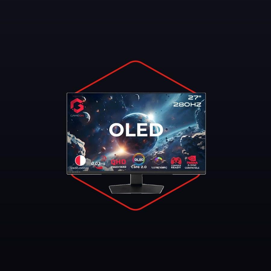 شاشة قيمنق GAMEON Signature X 27 بوصة OLED QHD 280Hz