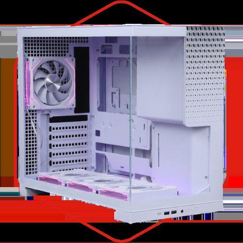 Jungle Leopard AX-1 GAMING CASE WHITE