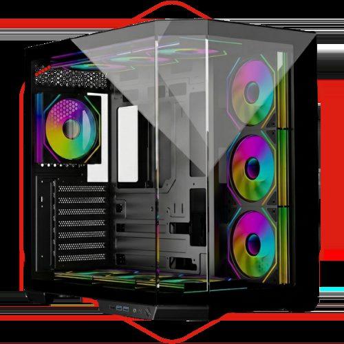 Jungle Leopard AS-01 GAMING CASE BLACK