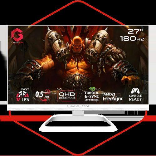 GAMEON 27 QHD 180HZ 0.5MS SUPPORTS PS5 شاشة