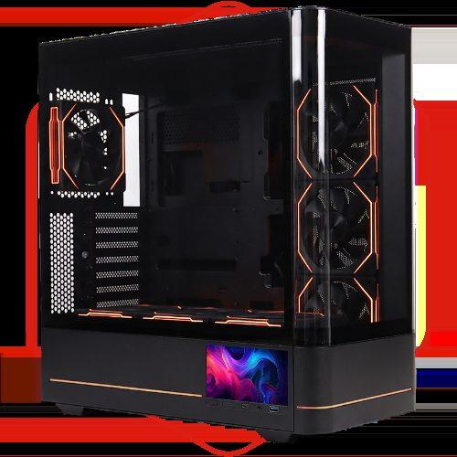 Jungle Leopard AC-02 LCD GAMING CASE BLACK