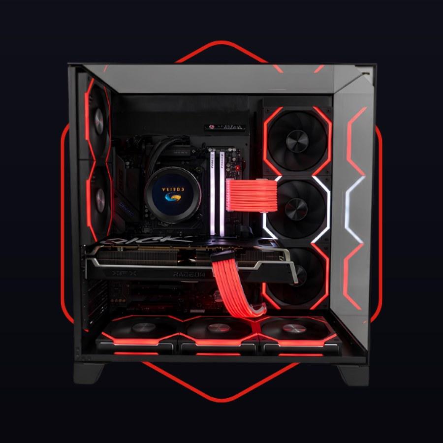 تجميعة العاب Ryzen 5 9600X RTX 5070 رام 16GB
