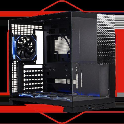 Jungle Leopard AX-1 GAMING CASE BLACK